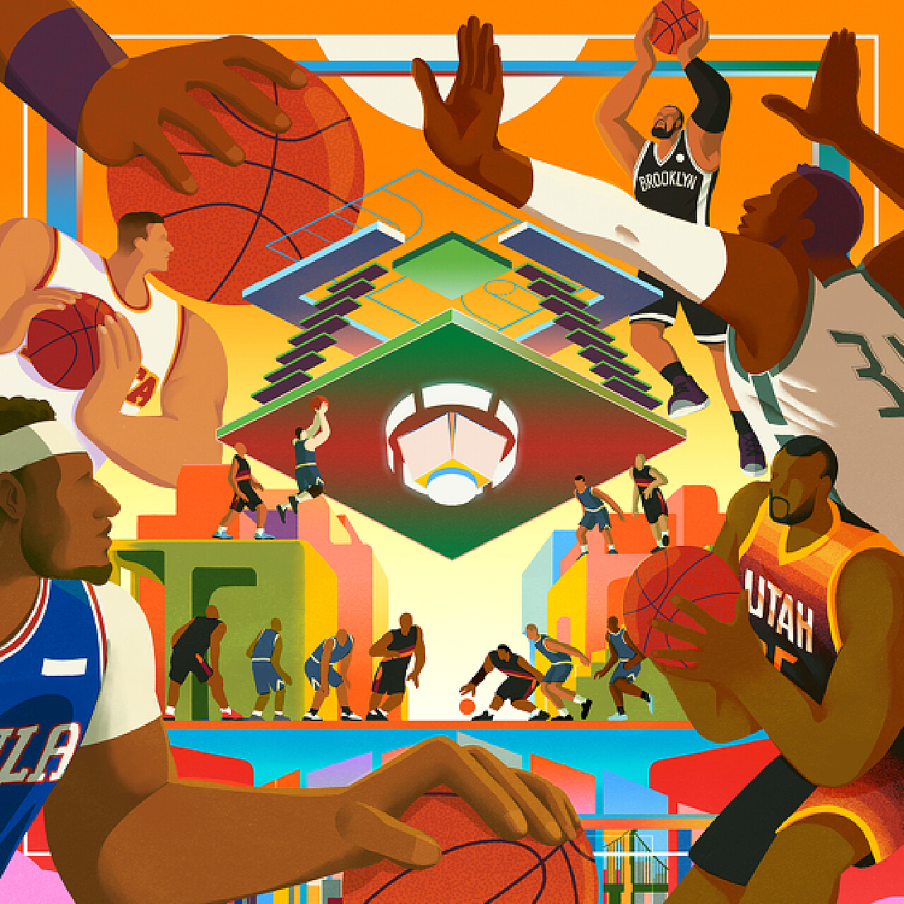 杜兰特压哨干拔命中，太阳首节仍落后森林狼6分.